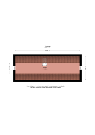 Floorplan - John Daltonhage 8, 8302 WT Emmeloord